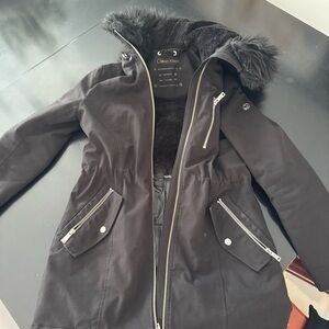 Calvin Klein Women's Black Ski Jacket